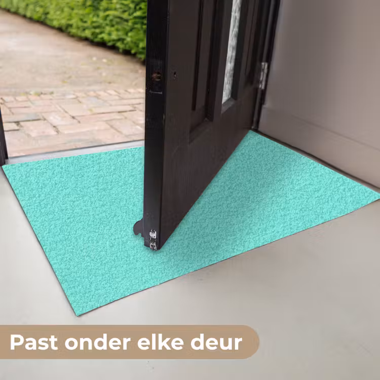 Electric - Cyan - Turkoois Deurmat klein 898 -USP_NL