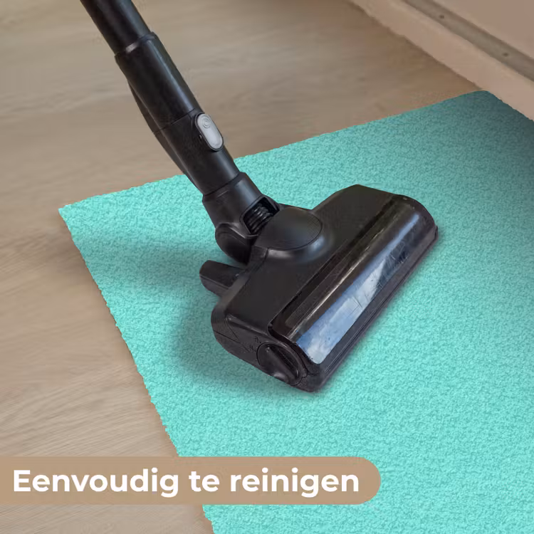 Electric - Cyan - Turkoois Deurmat klein 898 -reinigen_NL