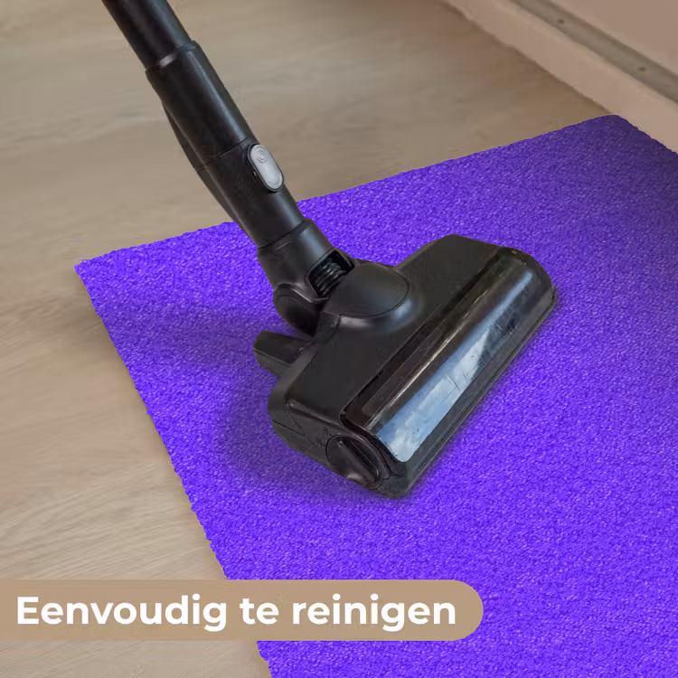 Electric - Indigo - Paars Deurmat klein 898 -reinigen_NL