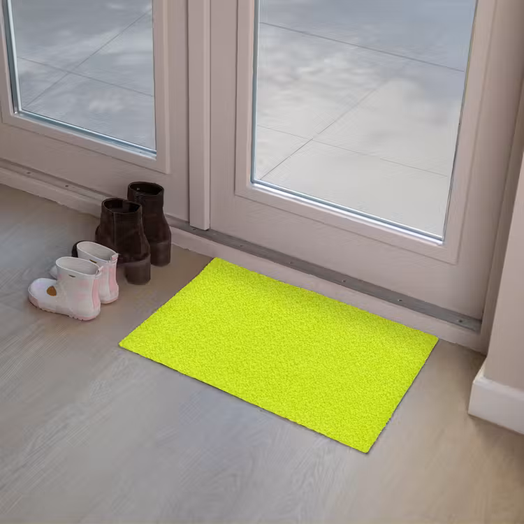 Electric - Lemon - Geel Deurmat klein 898 -sfeer3