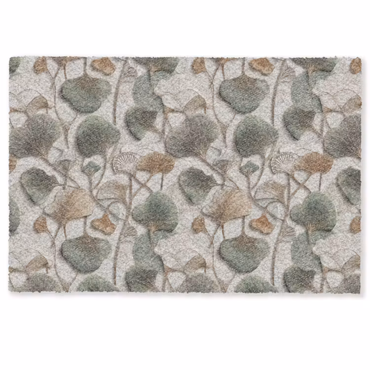 Elegant - Bladeren - Groen Deurmat klein 898 -zkaufland3d