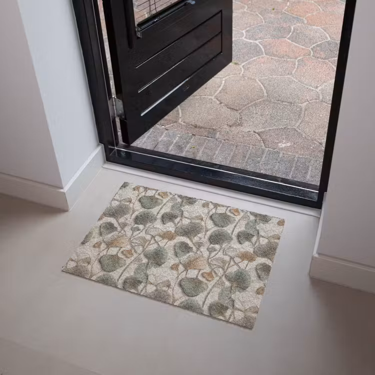 Elegant - Bladeren - Groen Deurmat klein 898 -sfeer5
