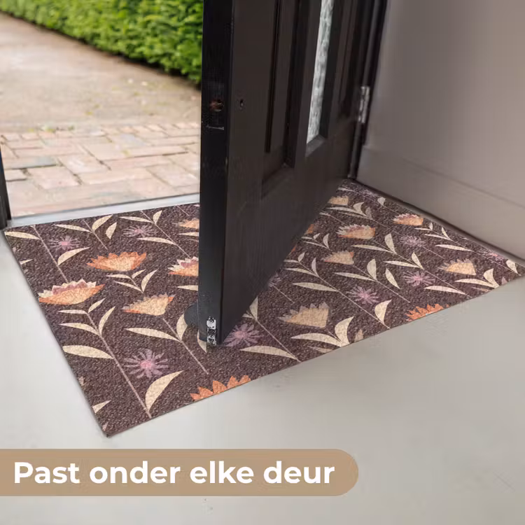 Elegant - Retro - Bruin Deurmat klein 898 -USP_NL