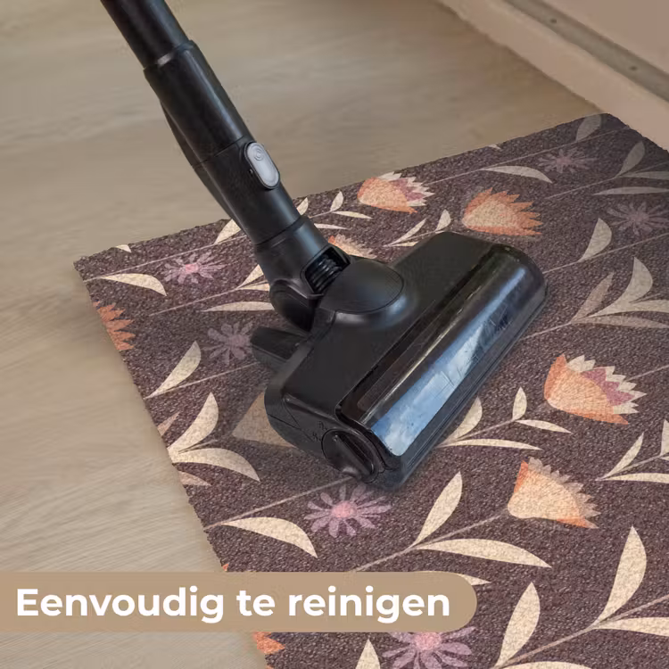 Elegant - Retro - Bruin Deurmat klein 898 -reinigen_NL