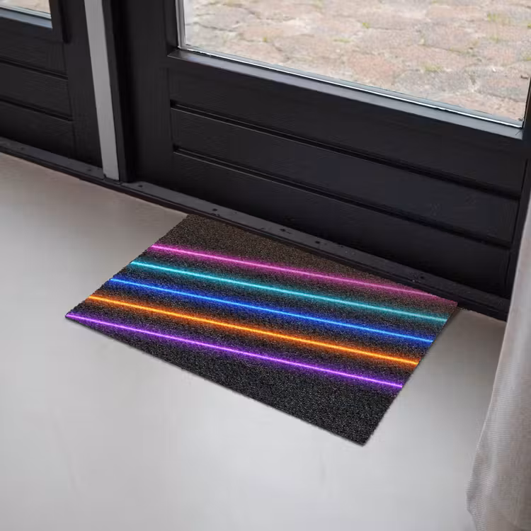 Esthetiek - Retro - Neon Deurmat klein -sfeer2