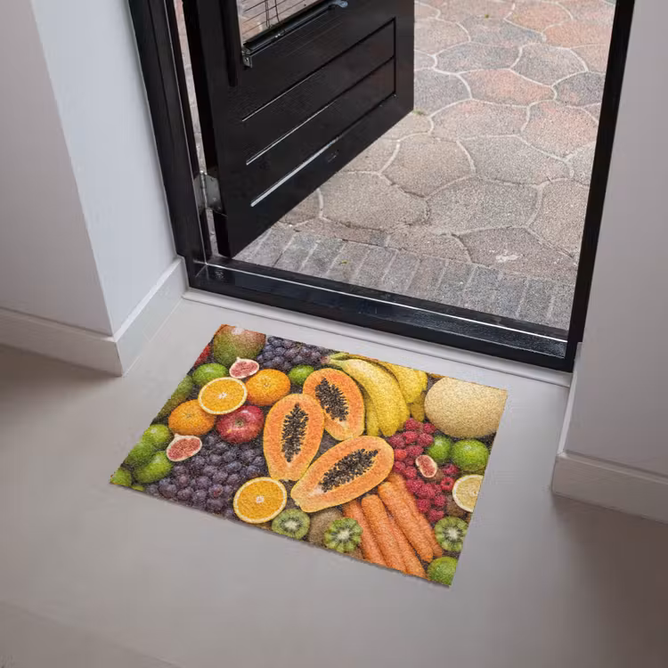 Eten - Fruit - Groenten - Vers - Kleurrijk Deurmat klein -sfeer5