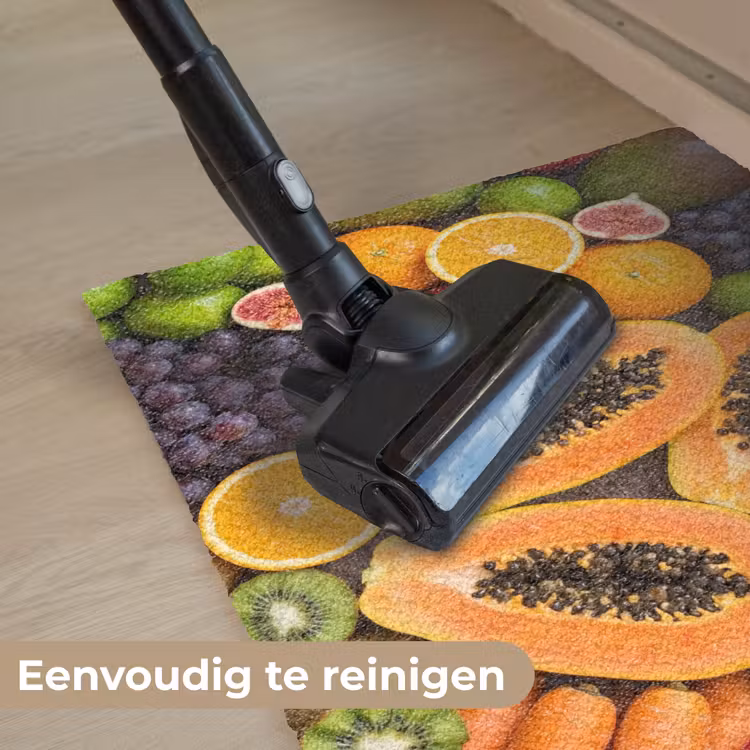 Eten - Fruit - Groenten - Vers - Kleurrijk Deurmat klein -reinigen_NL