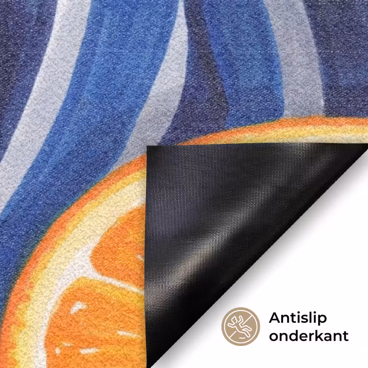 Deurmat - Eten - Fruit - Oranje - Eten - Fruit - Oranje Deurmat klein