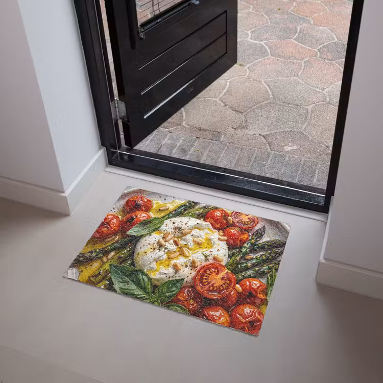 Eten - Groenten - Kaas - Modern - Vers Deurmat klein -sfeer5