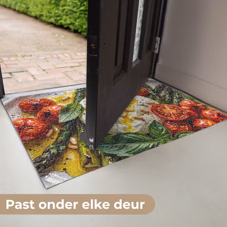 Eten - Groenten - Kaas - Modern - Vers Deurmat klein -USP_NL