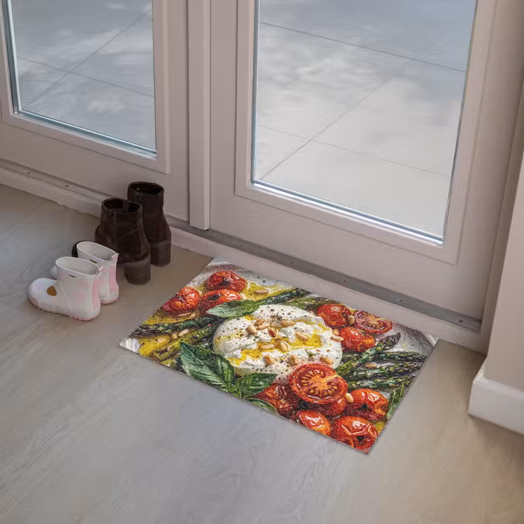 Eten - Groenten - Kaas - Modern - Vers Deurmat klein -sfeer3