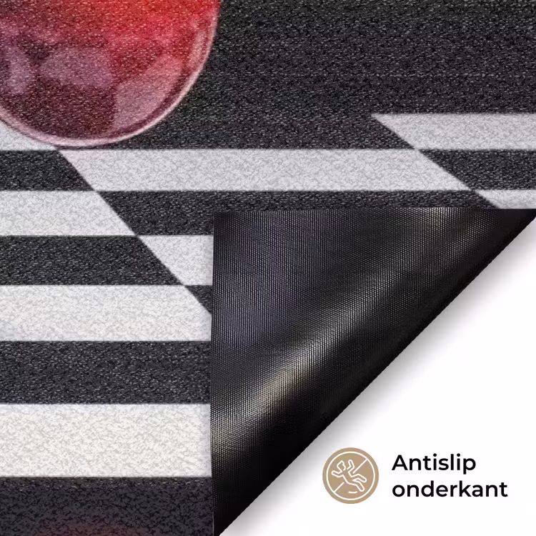 Deurmat - Eten - Kersen - Rood - Eten - Kersen - Rood Deurmat klein