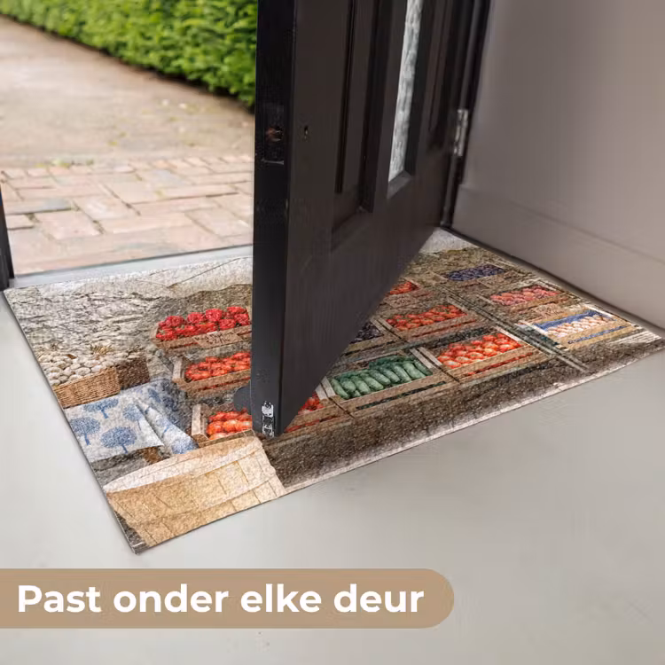 Deurmat - Eten - Markt - Vers - Eten - Markt - Vers Deurmat klein