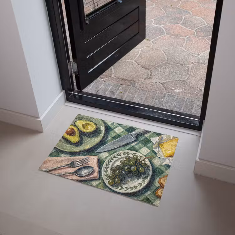 Eten - Ontbijt - Tafel - Modern - Groen Deurmat klein -sfeer5