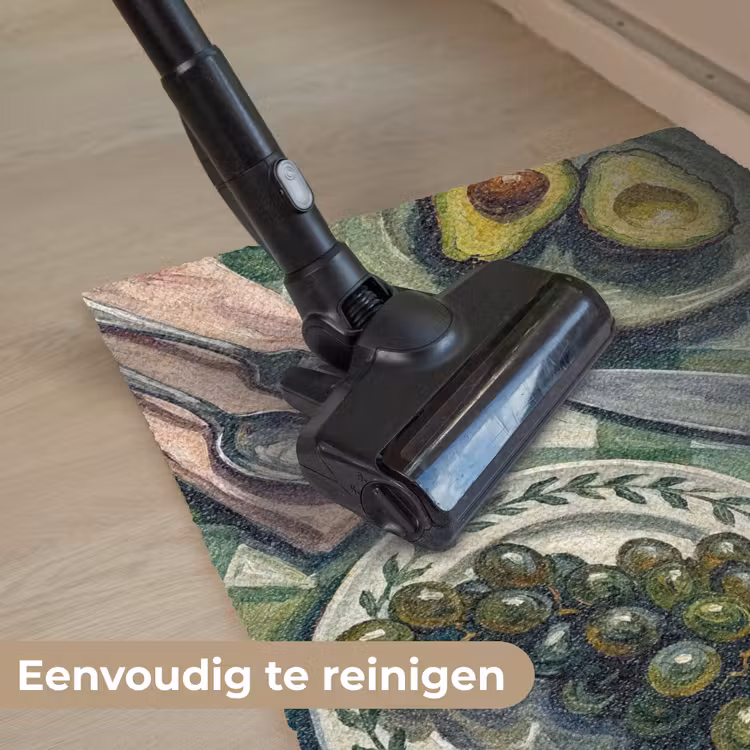 Eten - Ontbijt - Tafel - Modern - Groen Deurmat klein -reinigen_NL