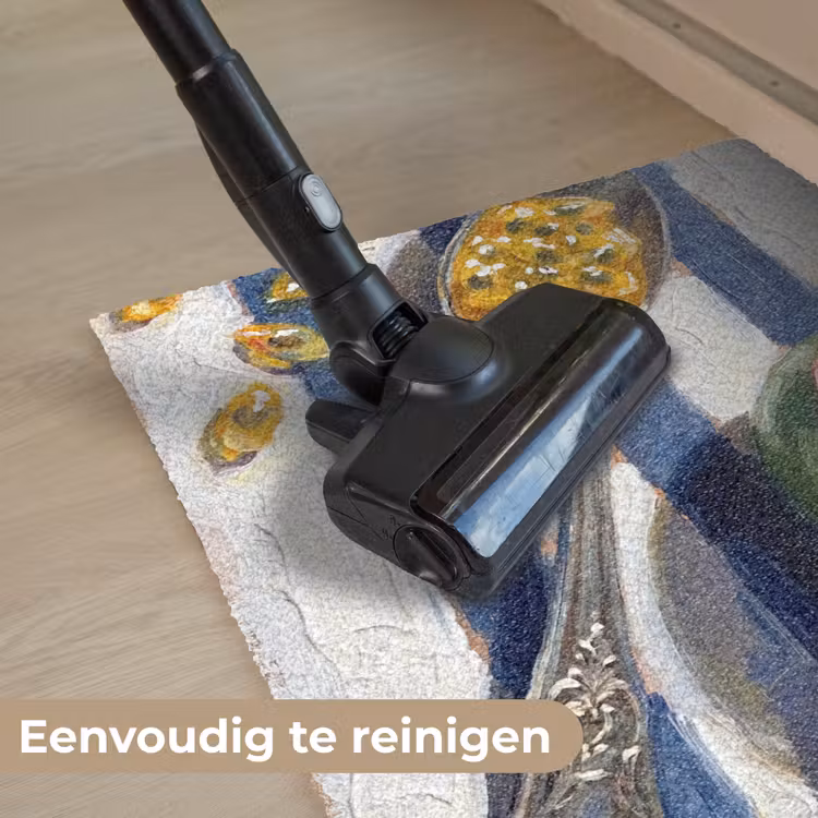 Eten - Passievrucht - Tropisch - Modern - Kleurrijk Deurmat klein -reinigen_NL