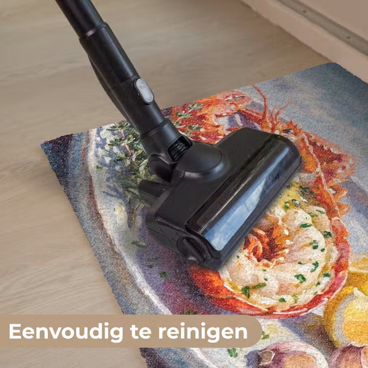 Eten - Zee - Kust - Modern - Blauw Deurmat klein -reinigen_NL