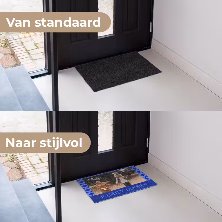 Familie - In - Patroon - Cirkel - Foto Deurmat klein -voor-na_NL