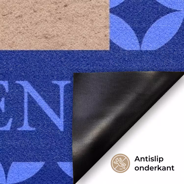 Familie - In - Patroon - Cirkel - Foto Deurmat klein -antislip_NL