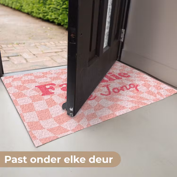 Familie - Roze Deurmat klein -USP_NL