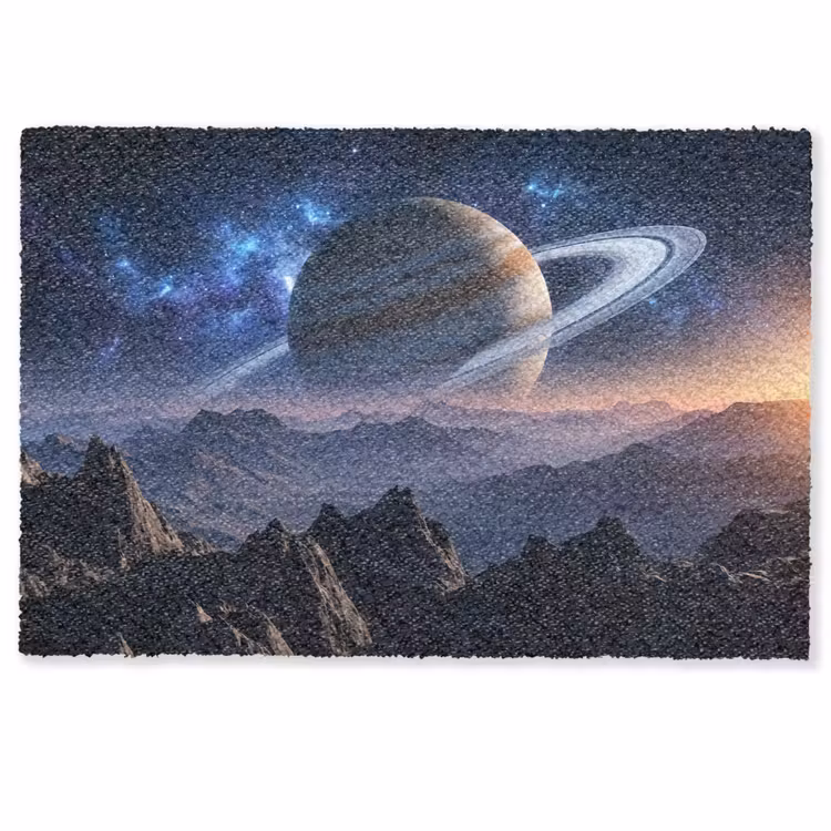 Fantasy - Kosmos - Landschap Deurmat klein -zkaufland3d