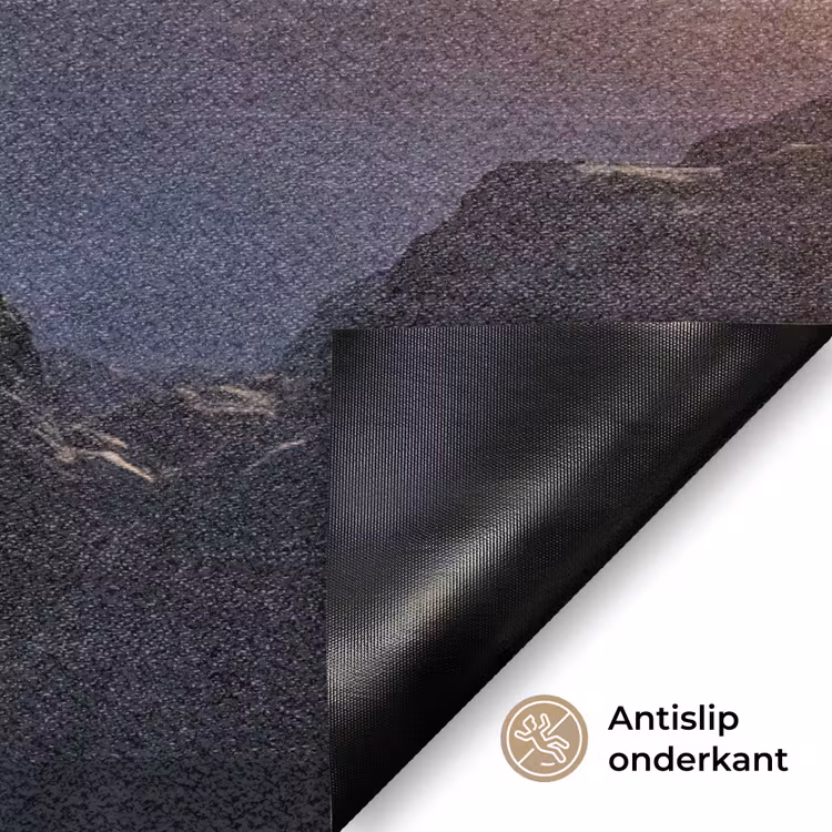Fantasy - Kosmos - Landschap Deurmat klein -antislip_NL