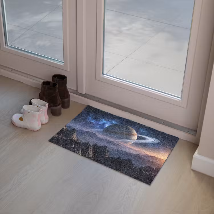 Fantasy - Kosmos - Landschap Deurmat klein -sfeer3