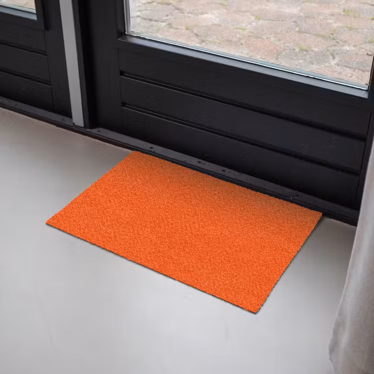 Fiery - Tangerine - Oranje Deurmat klein 898 -sfeer2