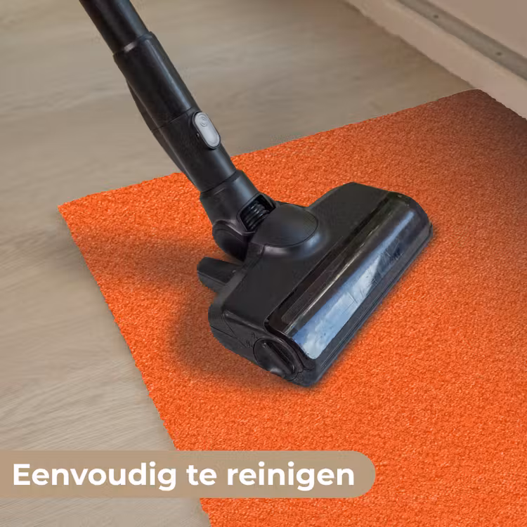 Fiery - Tangerine - Oranje Deurmat klein 898 -reinigen_NL
