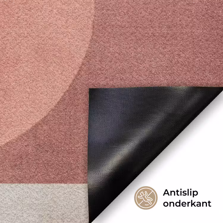 Figuren - Abstract - Roze Deurmat klein -antislip_NL
