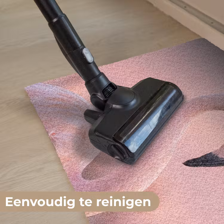Flamingo - Portret - Roze Deurmat klein -reinigen_NL