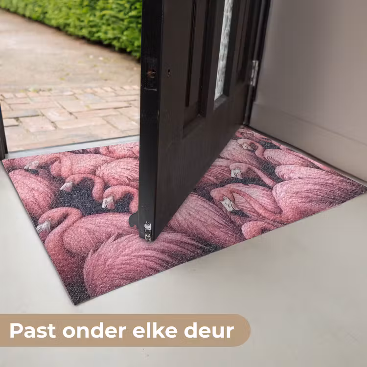 Flamingo - Roze - Dieren Deurmat klein -USP_NL