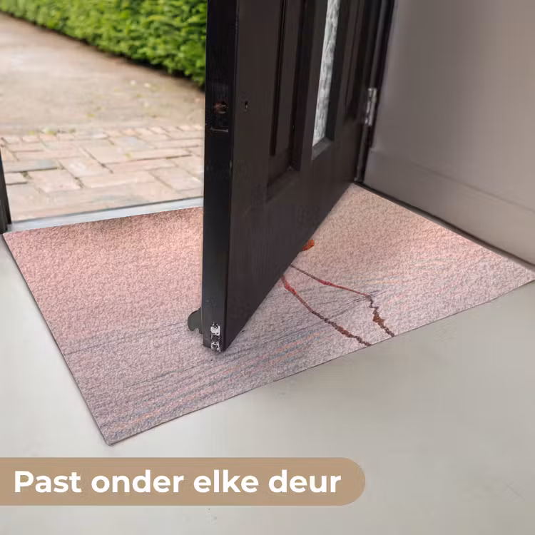 Flamingo - Water - Roze Deurmat klein -USP_NL
