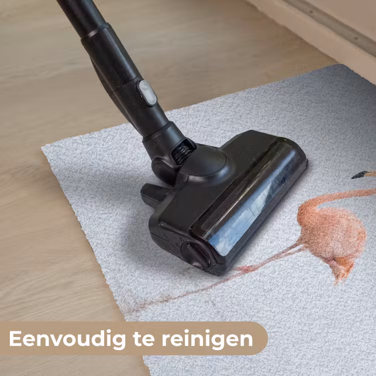 Flamingo - Zee - Roze Deurmat klein -reinigen_NL