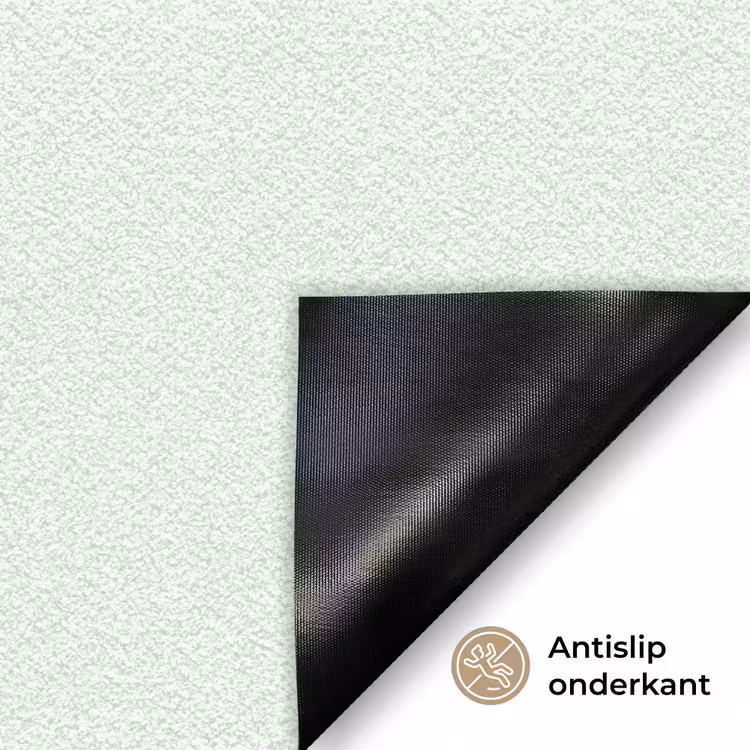 Focus - Beige - Roze - Smiley Deurmat klein -antislip_NL