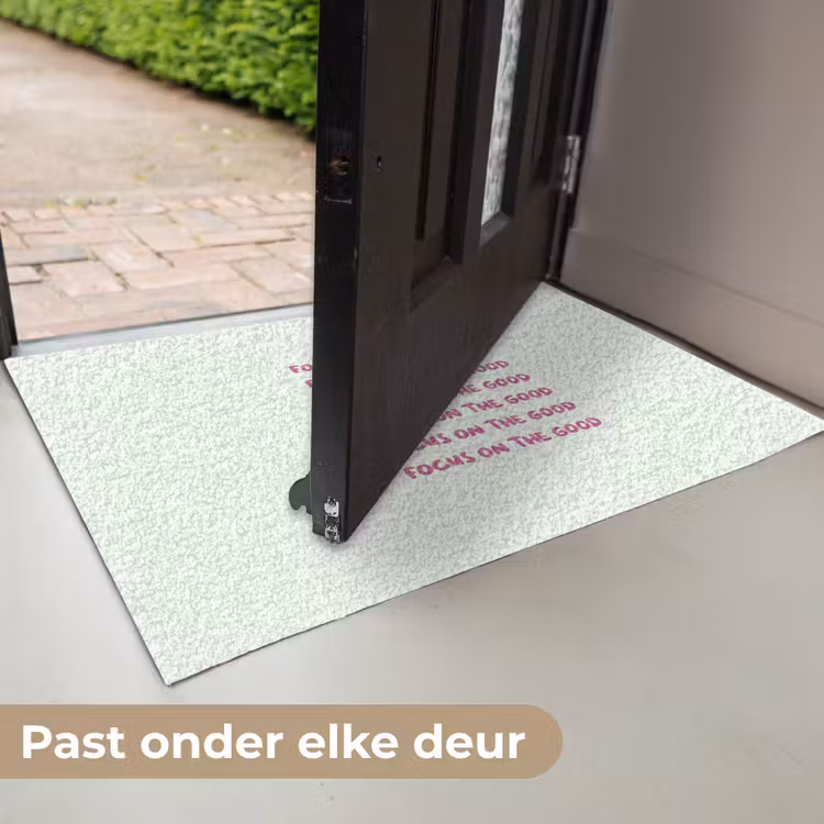 Focus on the good - Roze Deurmat klein -USP_NL