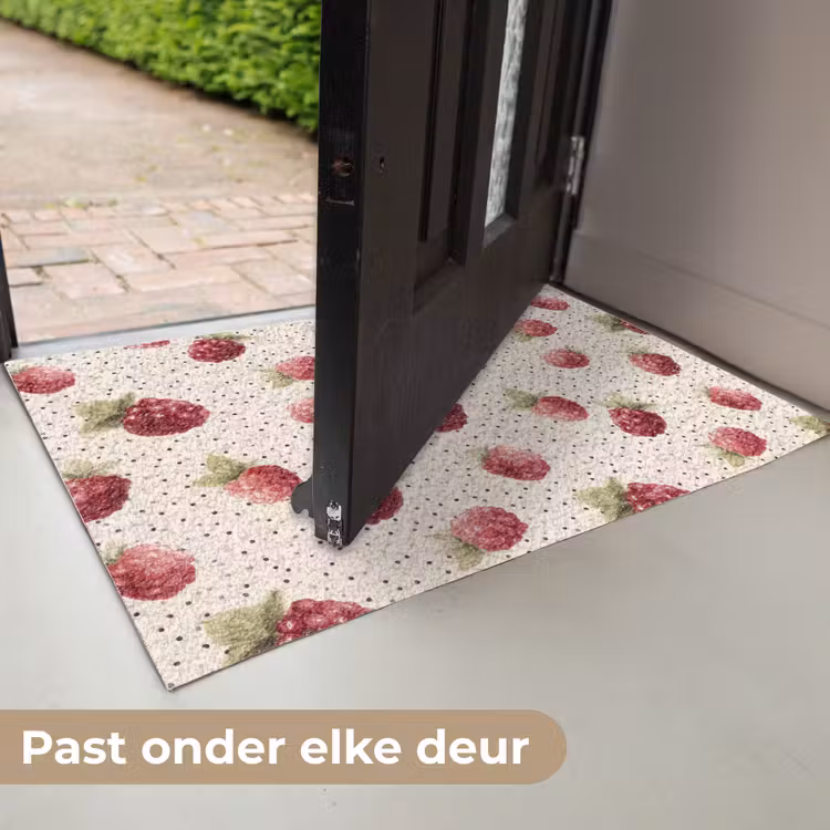 Framboos - Stippen - Rood Deurmat klein 898 -USP_NL