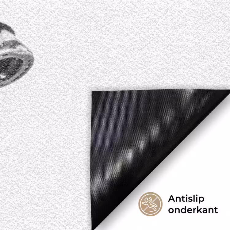 Fries - Hengst - Modern Deurmat klein -antislip_NL