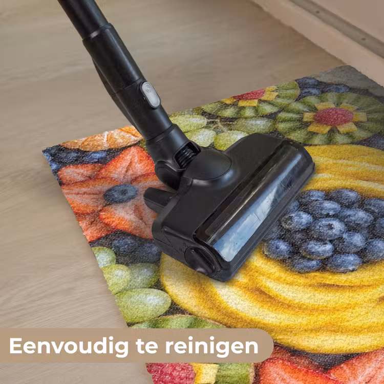 Fruit - Arrangement - Gezond - Kleurrijk - Eten Deurmat klein -reinigen_NL