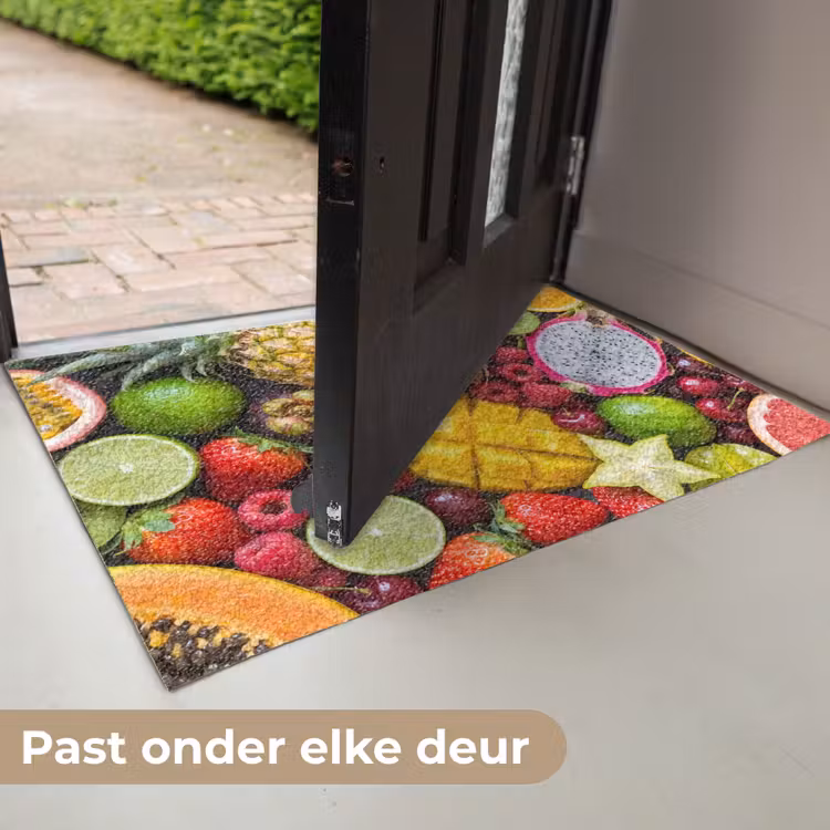 Fruit - Assortiment - Vers - Gezond - Kleurrijk Deurmat klein -USP_NL