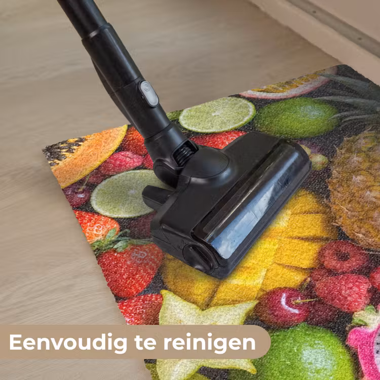 Fruit - Assortiment - Vers - Gezond - Kleurrijk Deurmat klein -reinigen_NL