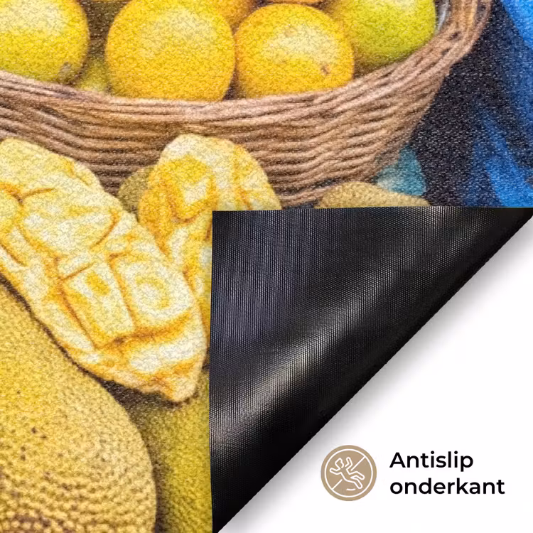 Deurmat - Fruit - Markt - Kleurrijk - Fruit - Markt - Kleurrijk Deurmat klein