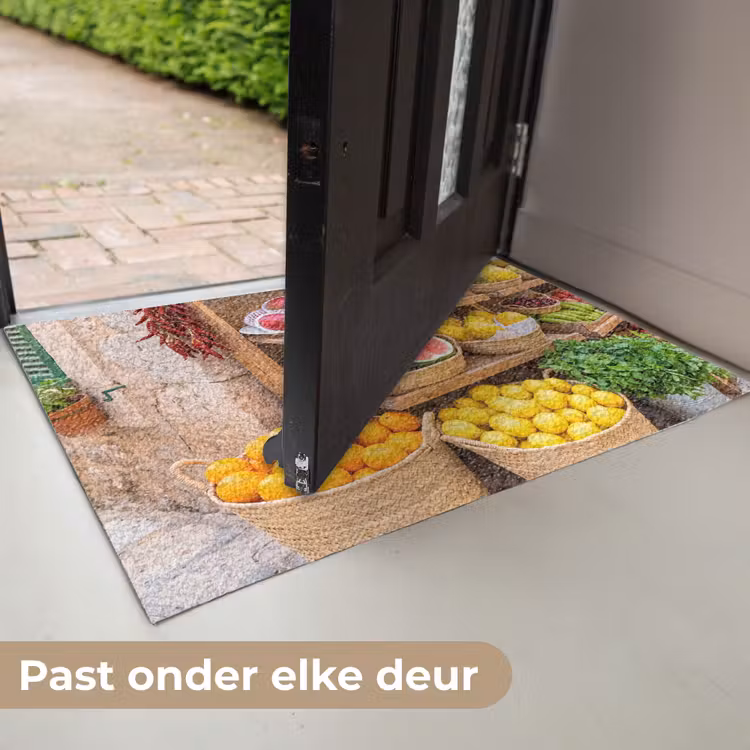 Deurmat - Fruit - Markt - Vers - Fruit - Markt - Vers Deurmat klein