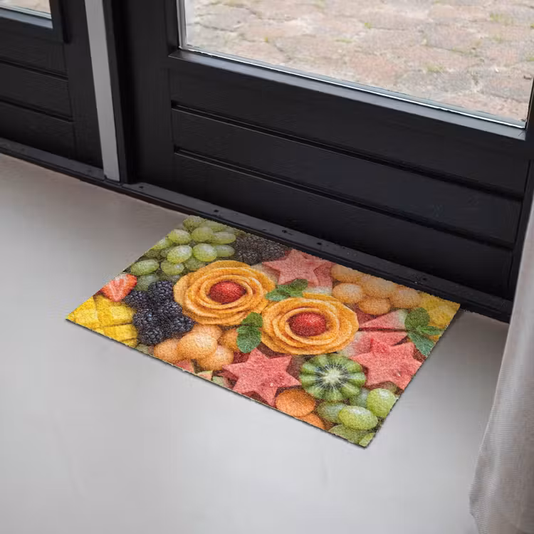 Fruit - Variatie - Kleurrijk - Vers - Eten Deurmat klein -sfeer2