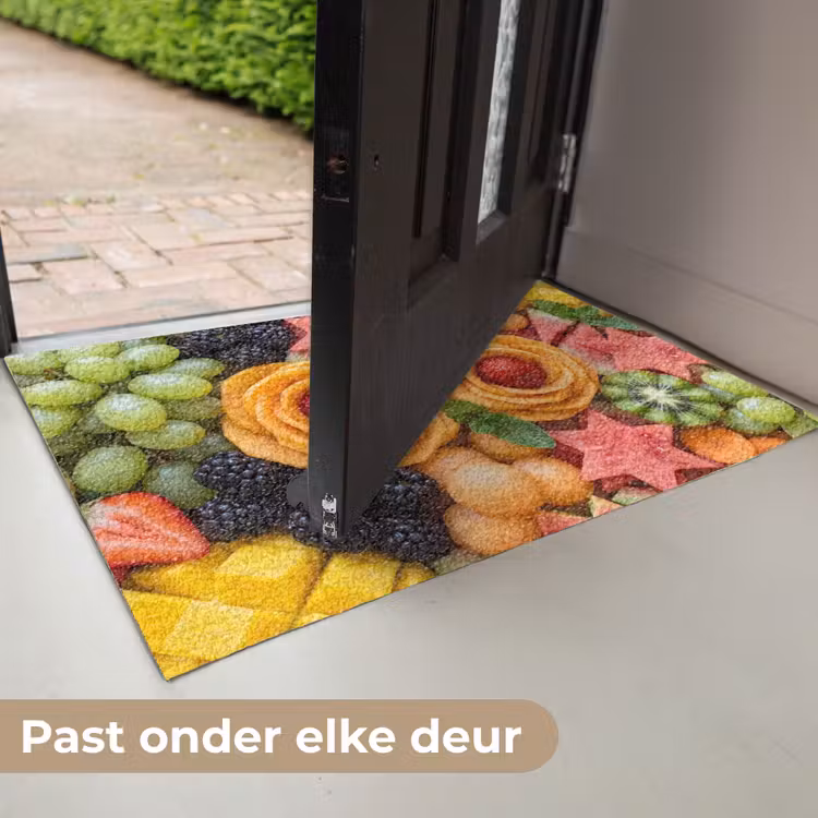 Fruit - Variatie - Kleurrijk - Vers - Eten Deurmat klein -USP_NL