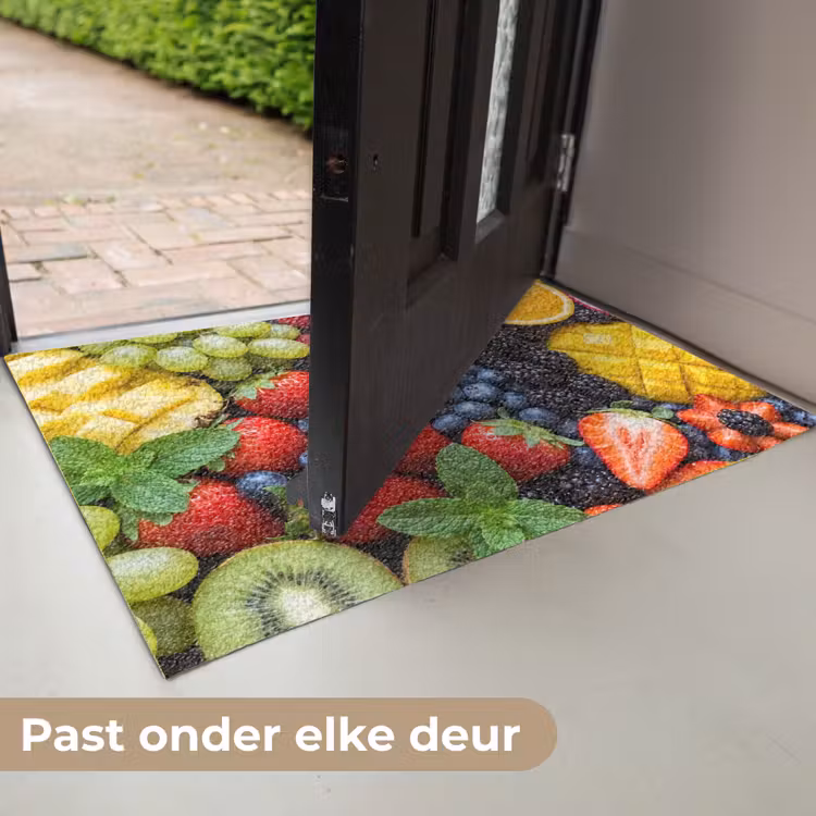 Fruit - Vers - Kleurrijk - Eten Deurmat klein -USP_NL
