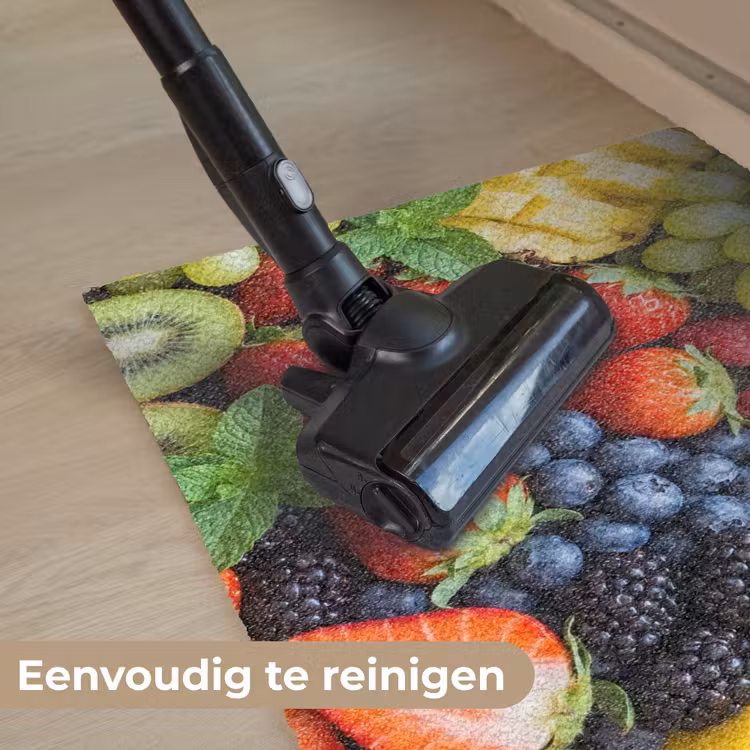 Fruit - Vers - Kleurrijk - Eten Deurmat klein -reinigen_NL