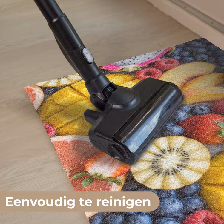 Fruit - Versneden - Kleurrijk - Eten - Gezond Deurmat klein -reinigen_NL