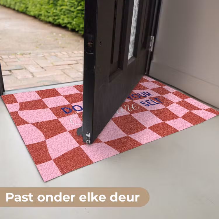 Furture - Geblokt - Rood Deurmat klein -USP_NL