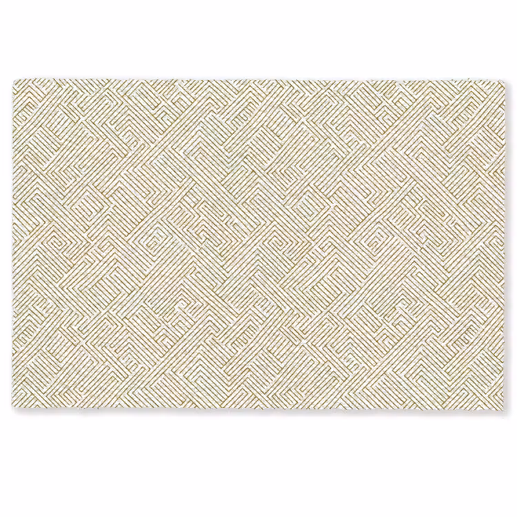 Geometrisch - Lijnen - Groen Deurmat klein 898 -zkaufland3d